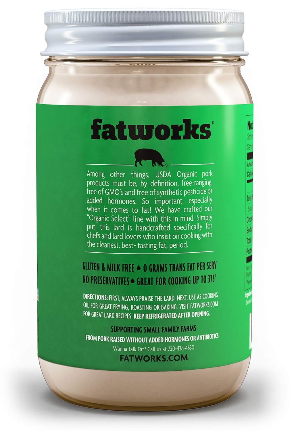 Organic Pork Lard - Image 3