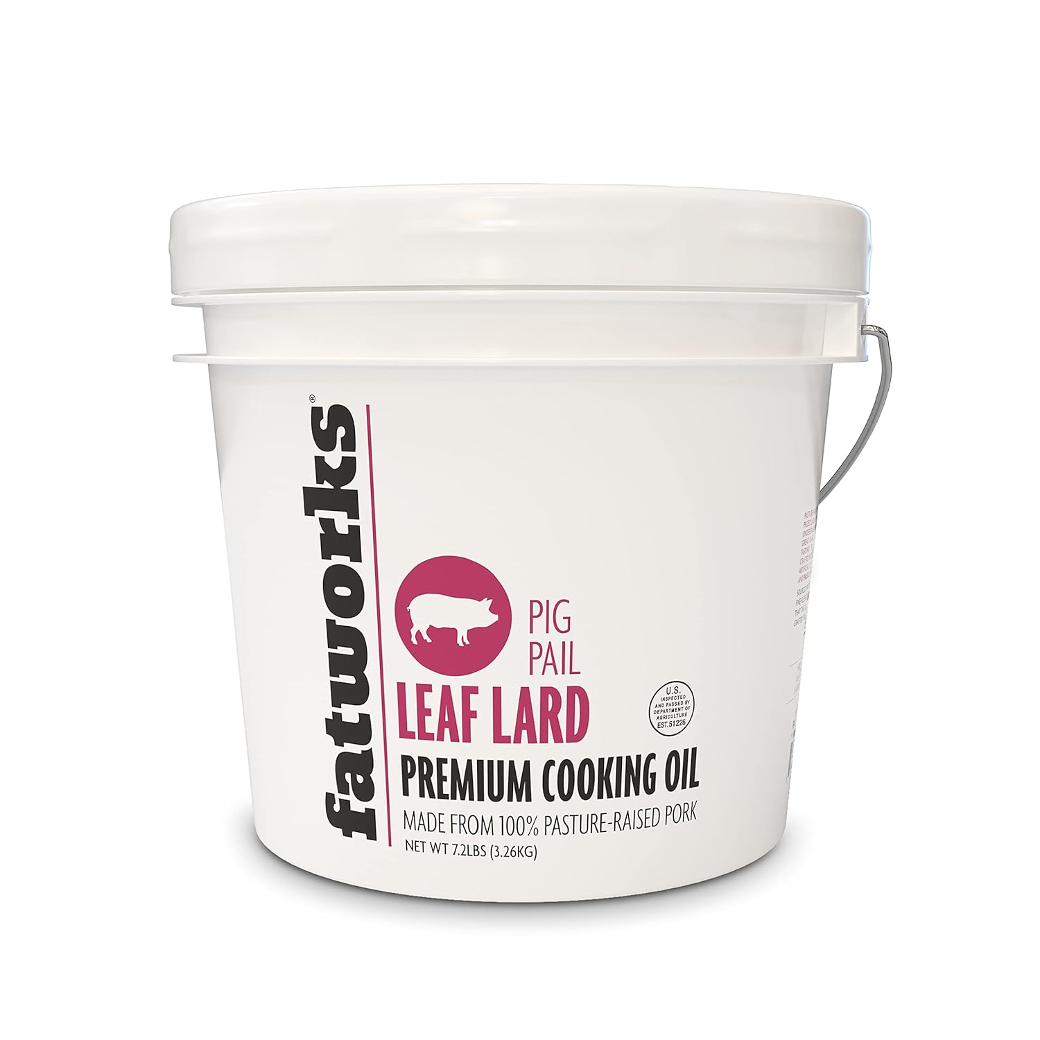 Organic Leaf Lard 1 Gallon