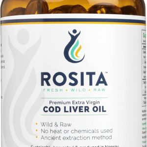 Extra Virgin Cod Liver Oil Capsules