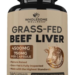Grass Fed Beef Liver Capsules